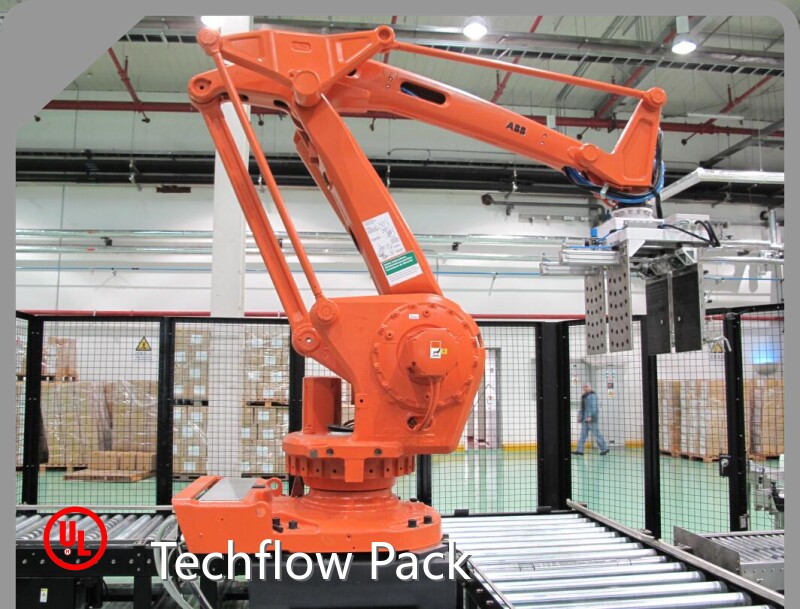 حزمة Techflow الخاصة بشركة Palletisers الروبوتية 1