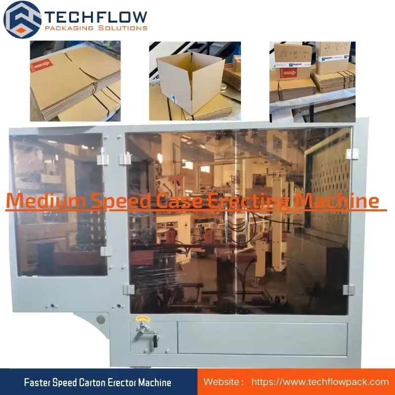 Techflow Pack Case Erector Machine Wholesale 2