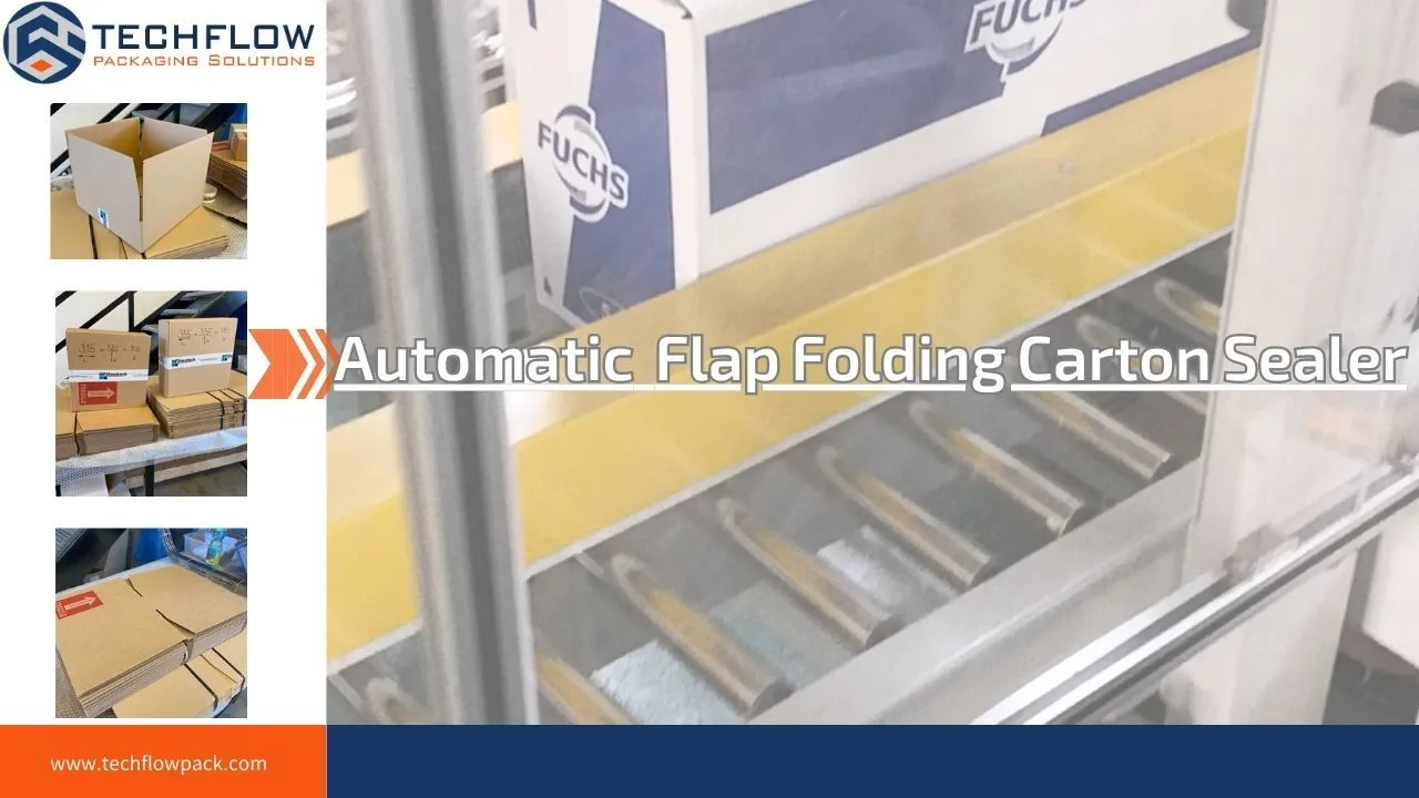 Sellador automático de cajas plegables con solapa de mayor velocidad y puerta de seguridad 1