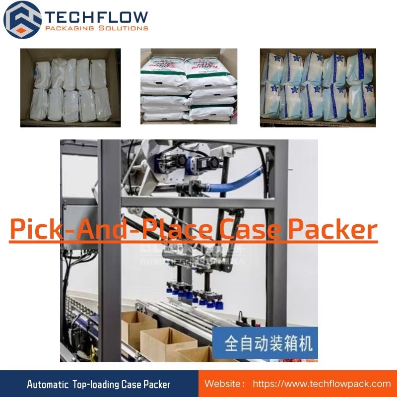 Fully Automatic Multi-function Pick And Place Case Packer 