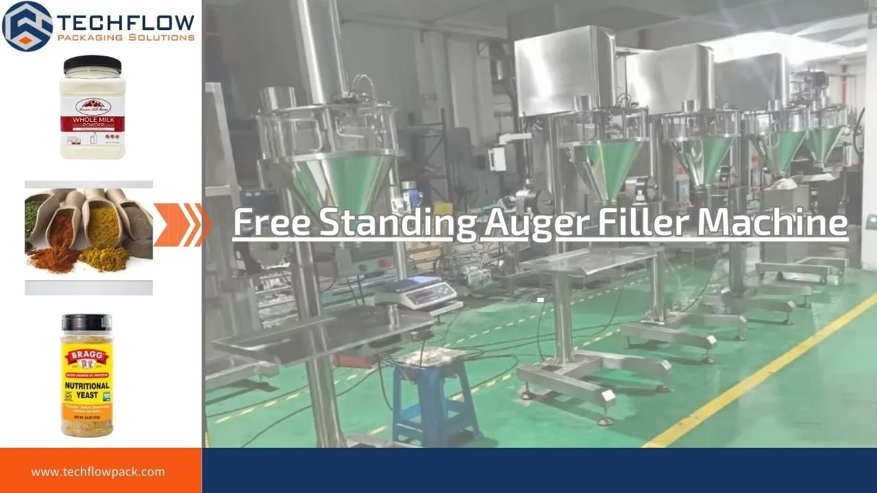 Semi-automatic Free Standing Auger Filling Machine 1