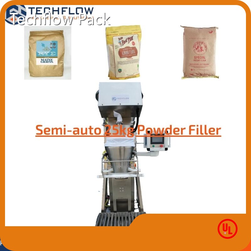 Semi Automatic Pouch Filling Machine Bulk Buy Techflow Pack 1