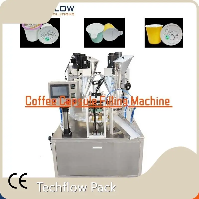 Máy chiết rót bột tự động Sản xuất gói Techflow 1