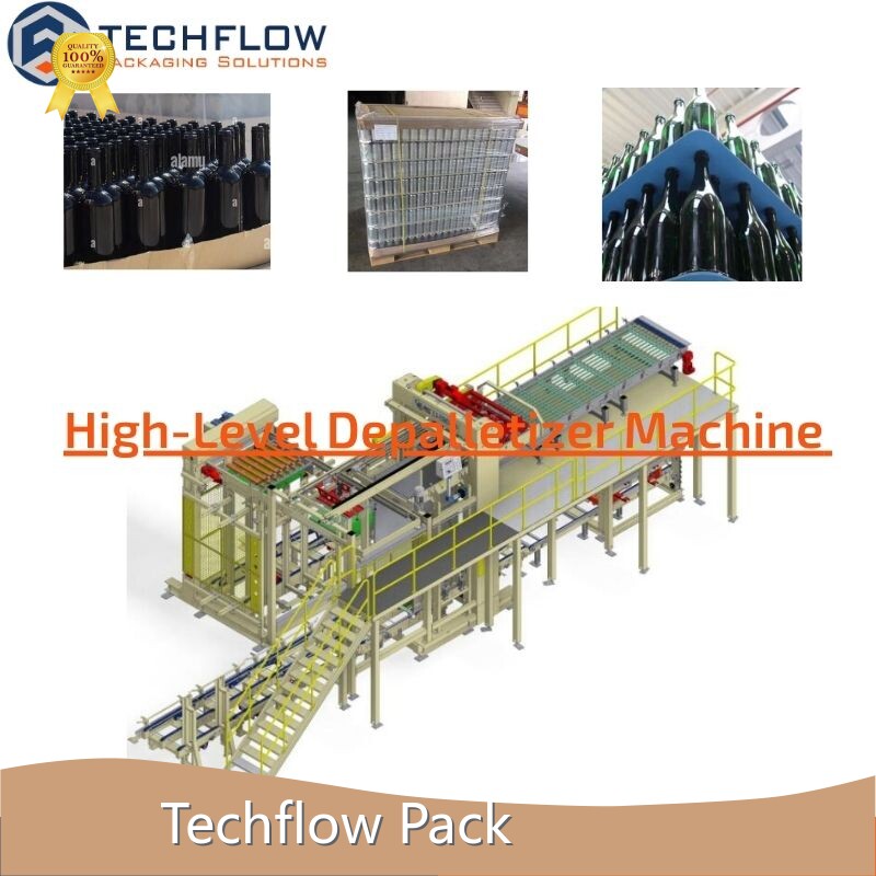 آلة إزالة الباليتات سعر المصنع Techflow Pack 1