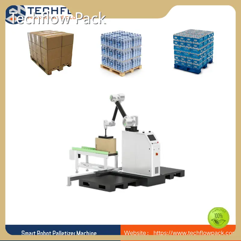 Paletizador Robótico Automático Techflow Packfabricantes 1