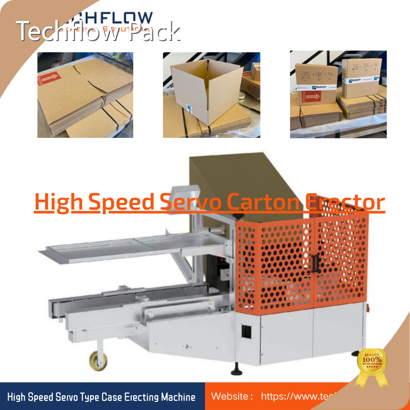 Melhor fabricação de pacote Techflow de equipamento montador de caixas 1