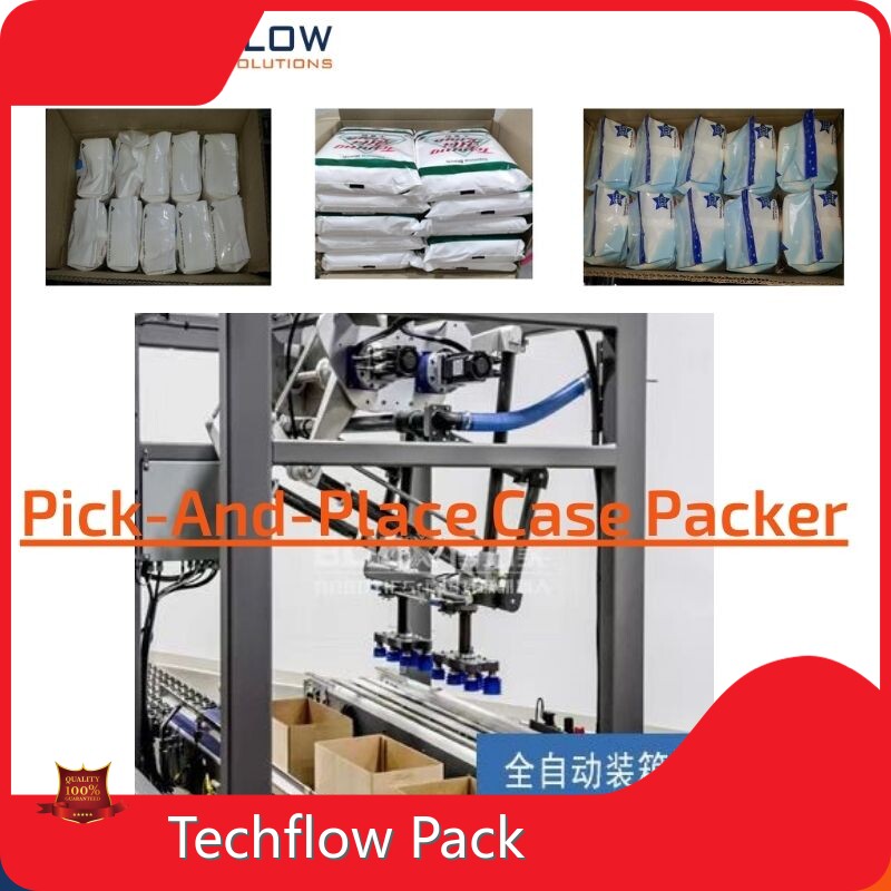 أحدث تصنيع آلة التعبئة التلقائية Techflow Pack 1