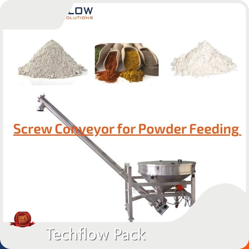 تصنيع حزمة Techflow Pack لوحدة التغذية اللولبية الاحترافية 1