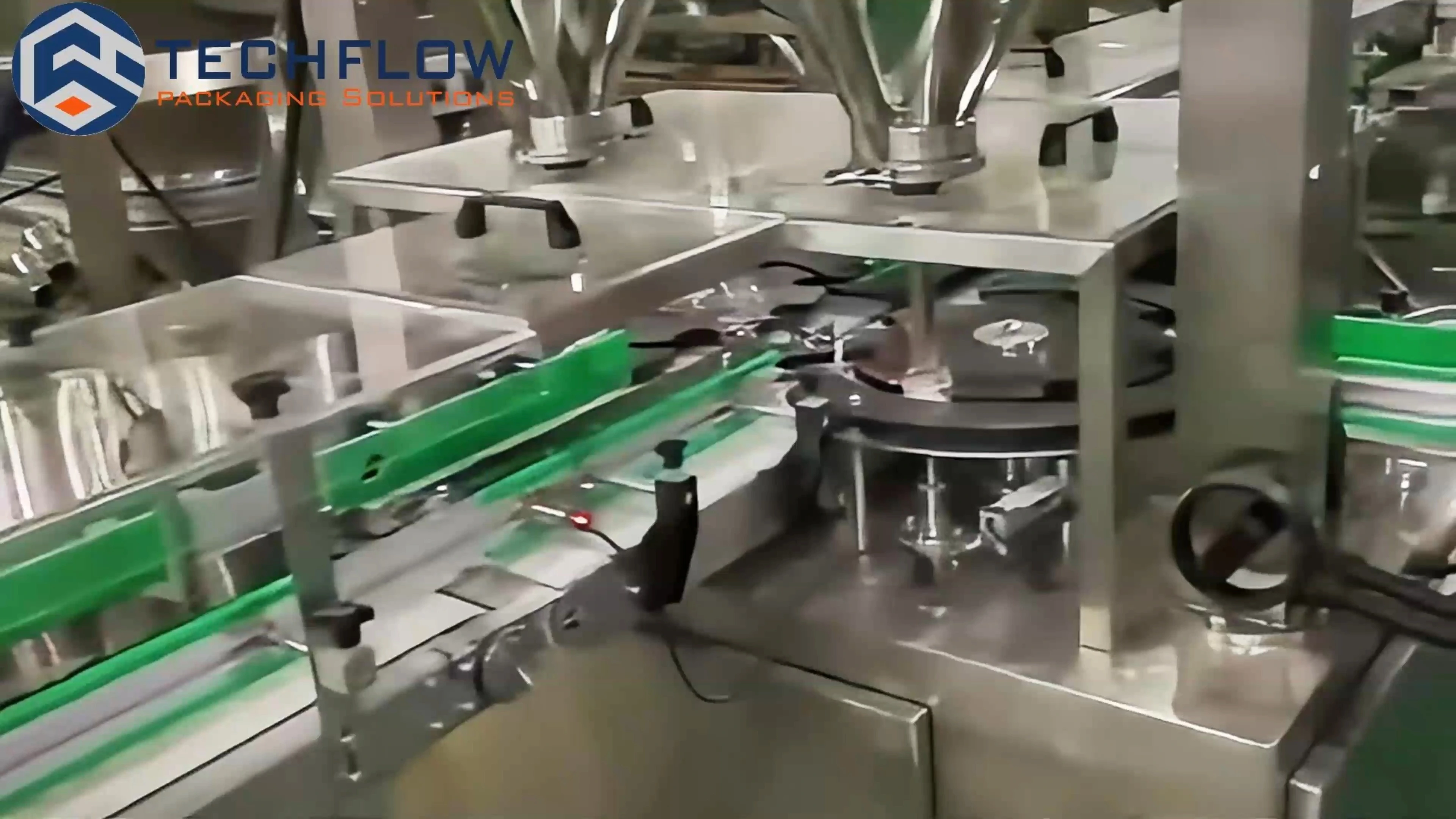 Máquina automática de embalagem de pó para enchimento de sem-fim único 1