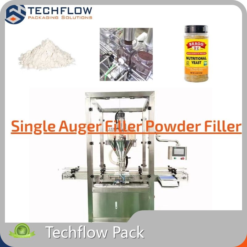 Auger Filler Machine Manufacturer - - Techflow Pack 1