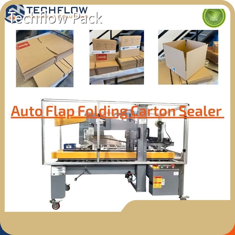 Montador de caixas automatizado - - Pacote Techflow 1