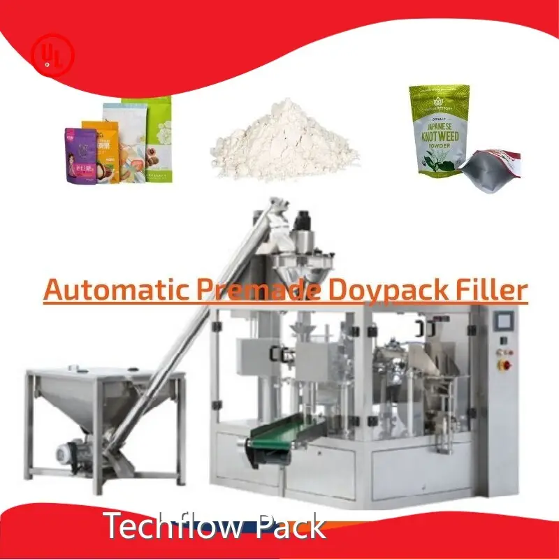 Techflow Pack Máy đóng gói bột tự động Máy đóng gói bột tự động Giá xuất xưởng 1
