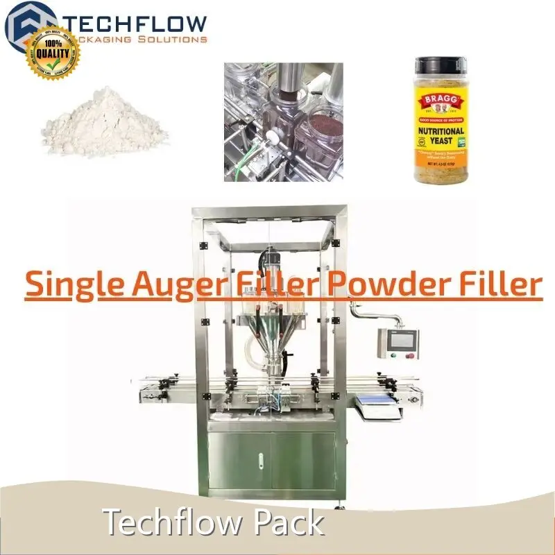 Llenadora de barrena Techflow Pack a la venta Llenadora de barrena para Salevendor 1