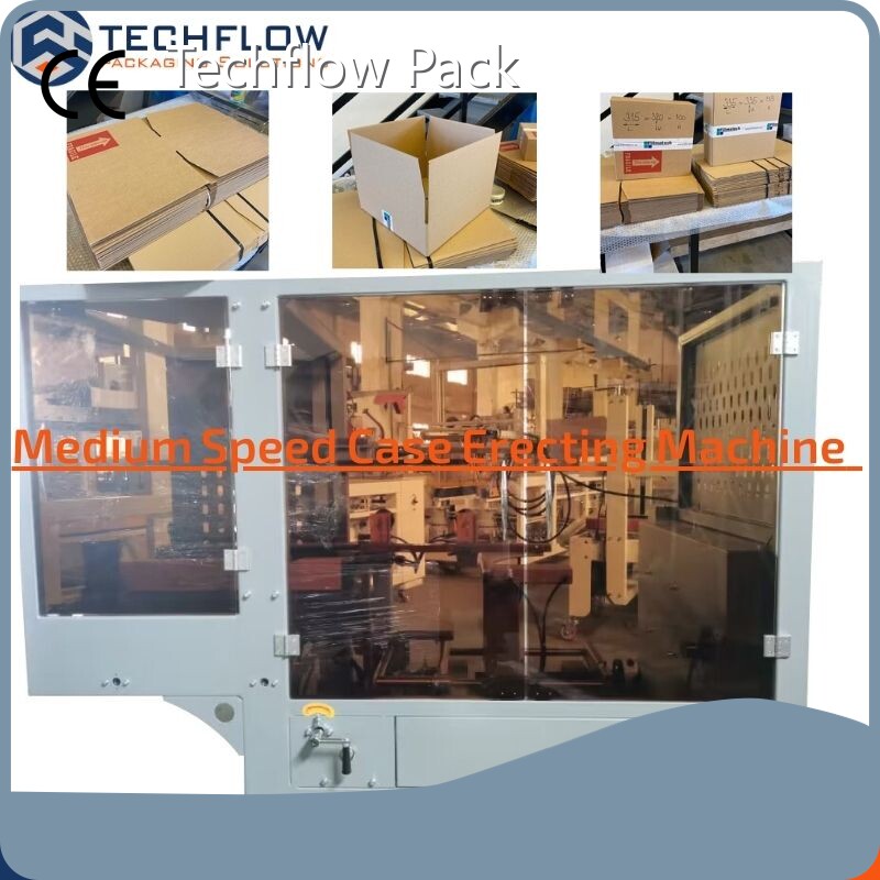 Techflow Pack Automatic Case Erector Automatic Case Erectorfor Sale 1