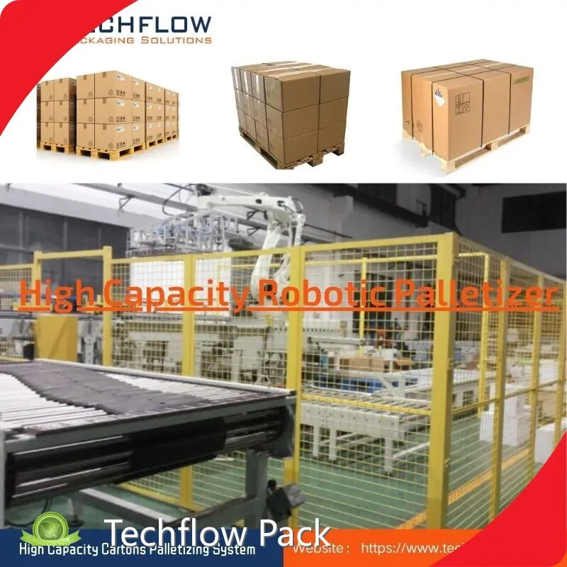 Techflow Pack Automatic Palletizer Manufacturers Price 1