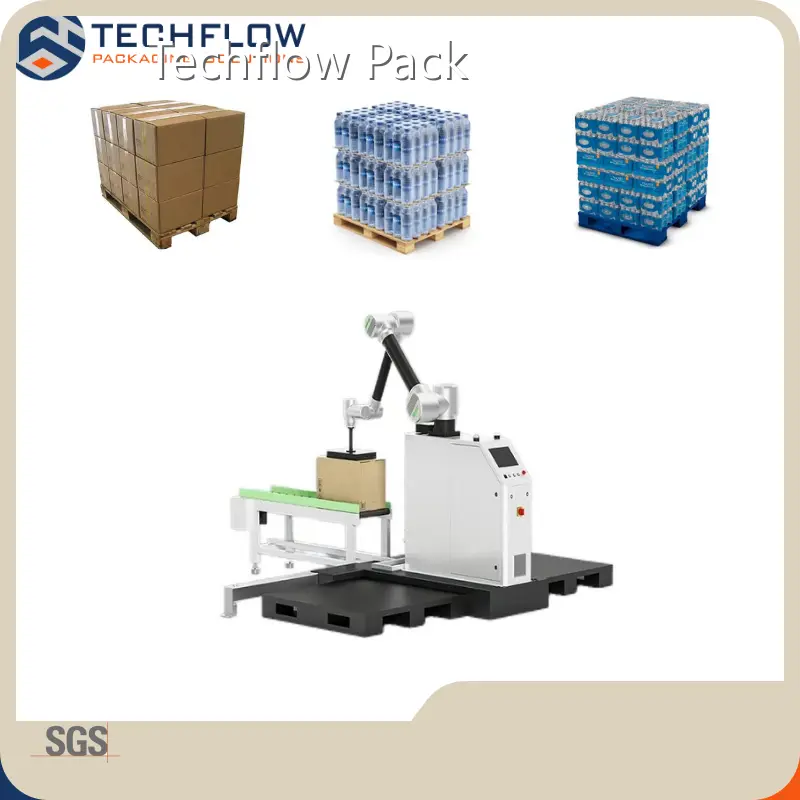 Поставщики депаллетизаторов Techflow Pack 1
