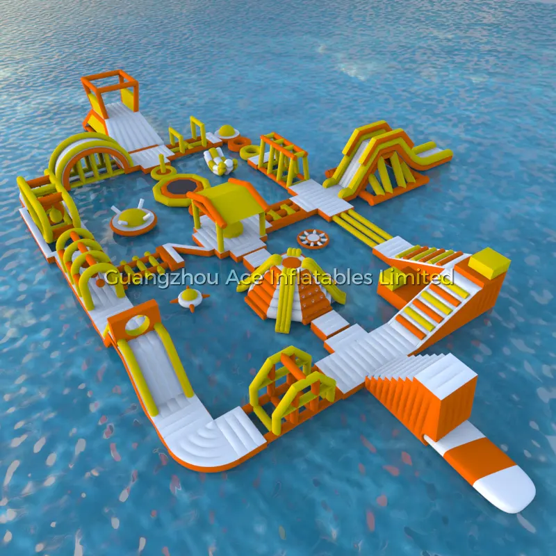 Inflatable Water Park for Lake - - Ace 3