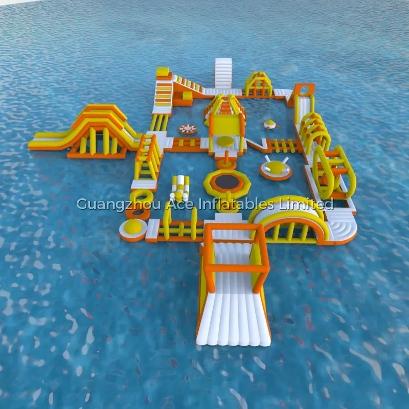 Inflatable Water Park for Lake - - Ace 4