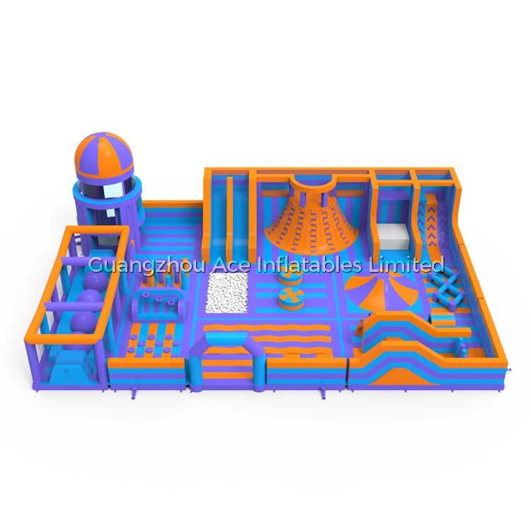 30x20m Inflatable Theme Park Amusement Fun Park Bounce House 1