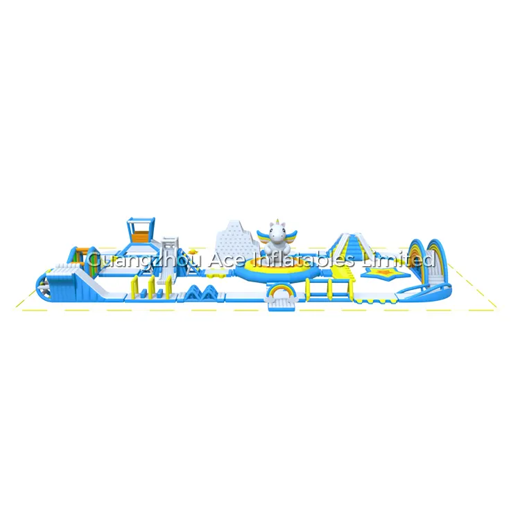 Small Inflatable Water Park by Ace 6