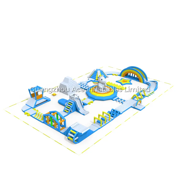Small Inflatable Water Park by Ace 5