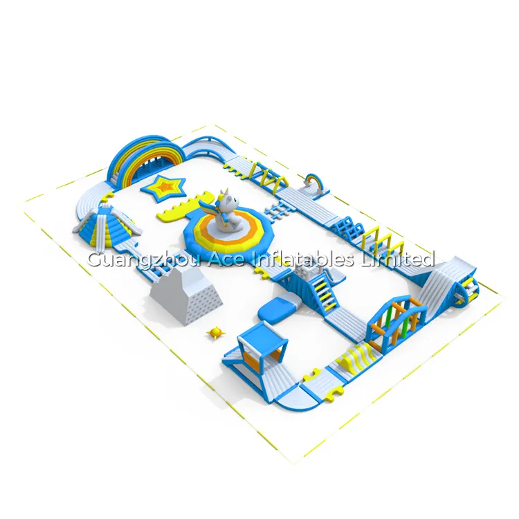 Small Inflatable Water Park by Ace 4