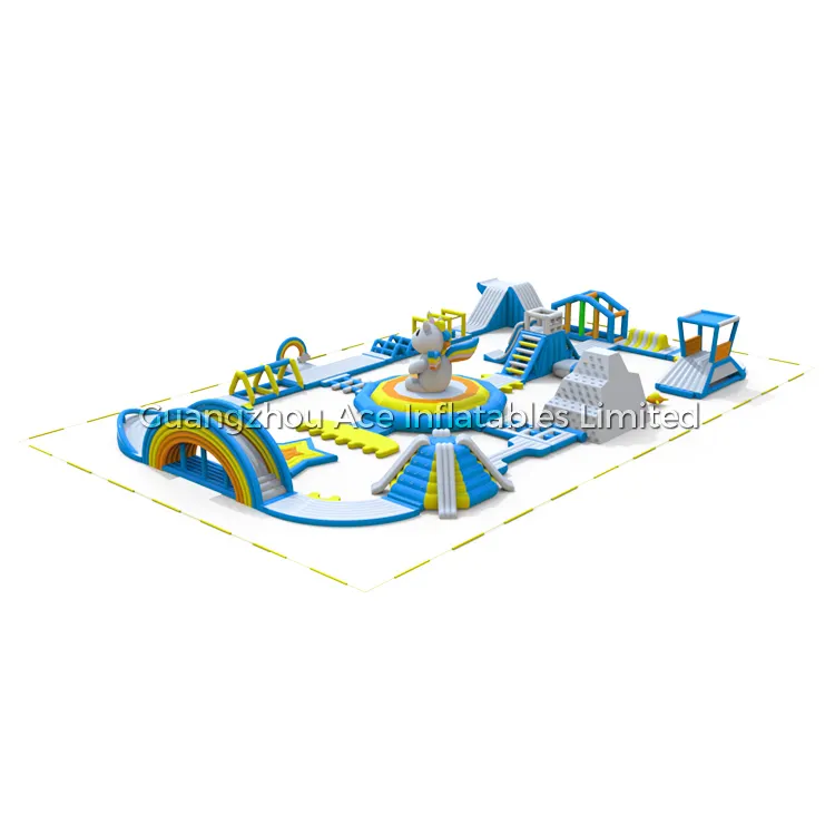 Small Inflatable Water Park by Ace 3