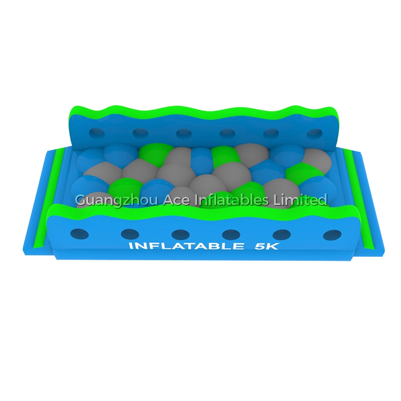 Giant kids & adults inflatable 5k obstacle course bouncy castle 1