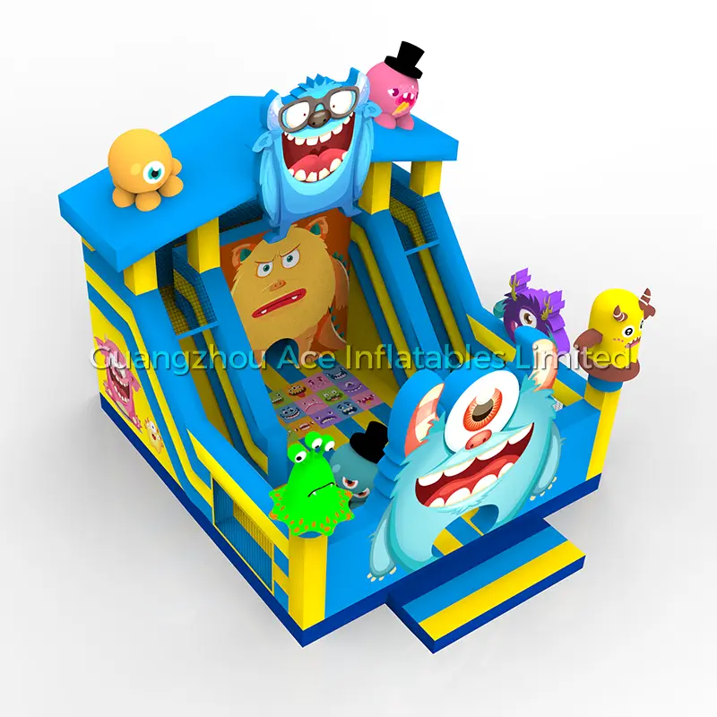 Custom Logo Inflatables Plato 0.55mm Pvc Tarpaulin by Ace 5