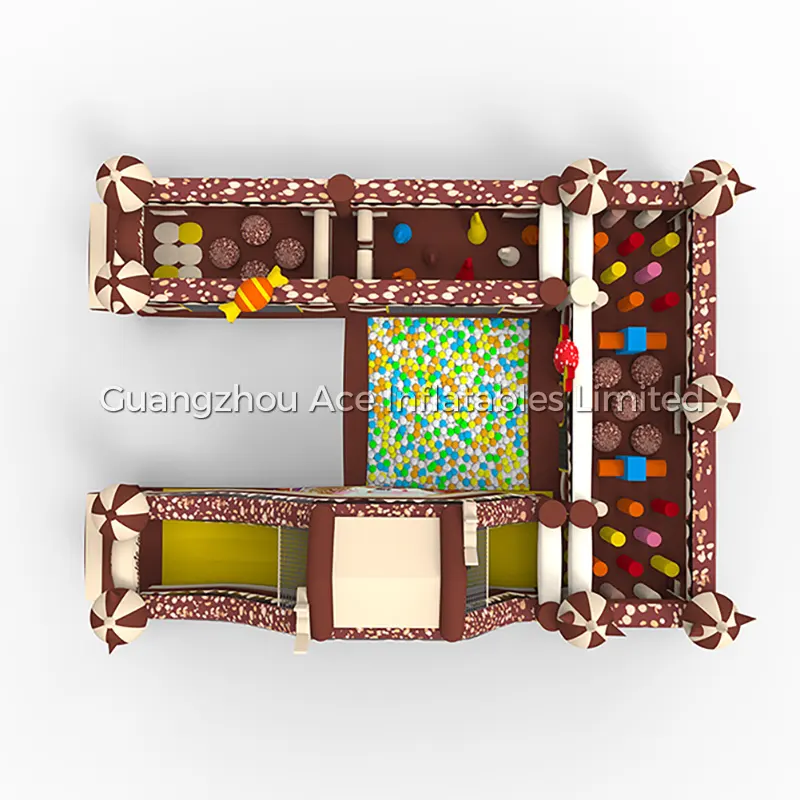 Small Custom Inflatables Plato 0.55mm Pvc Tarpaulin by Ace 6