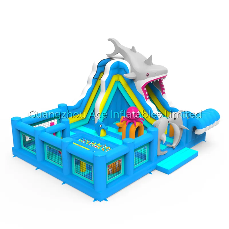 Custom Jumping Castle 10*7.5*6.2M/ 33*24 6*20.3FT - - Ace 2