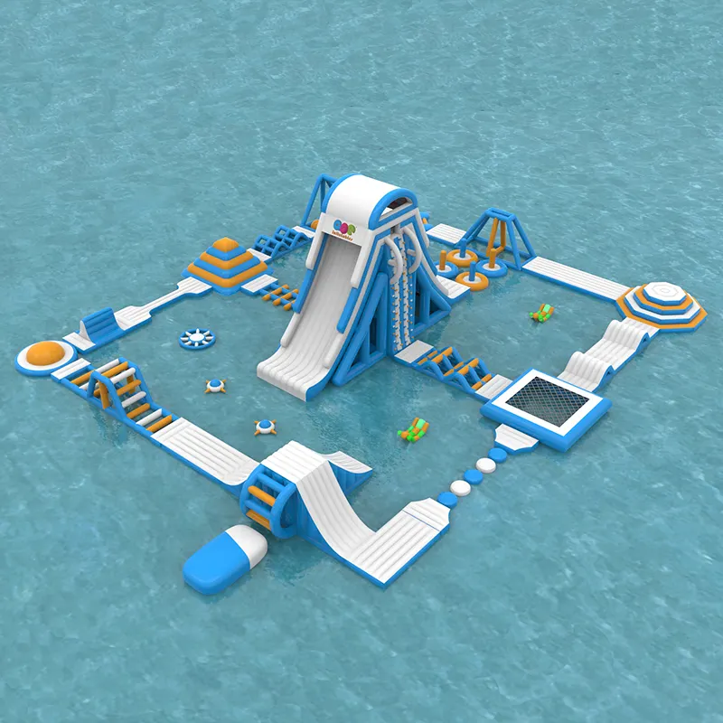 Get Ready For Summer Fun With Our Sunny And Thrilling Inflatable Water Park! 1