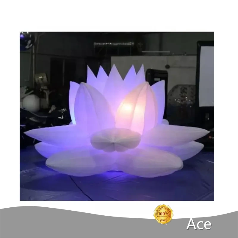 Hot Selling Led Inflatable Flower Inflatable Large Lotus Flowers With Led Light 1