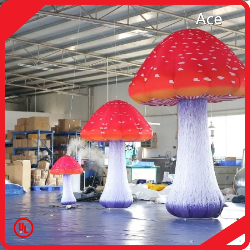 Factory Price Giant Decoration Inflatable Mushroom For Sale 1