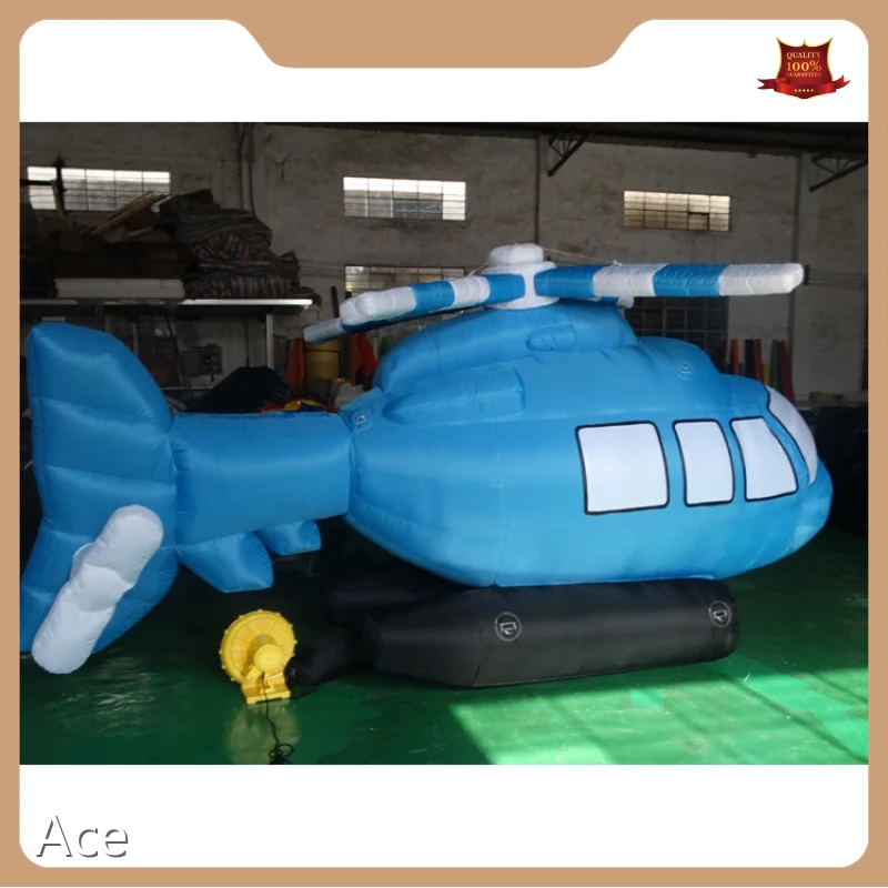 Outdoor Decorative Giant Customized Amazing Inflatable Helicopter For Advertising 1