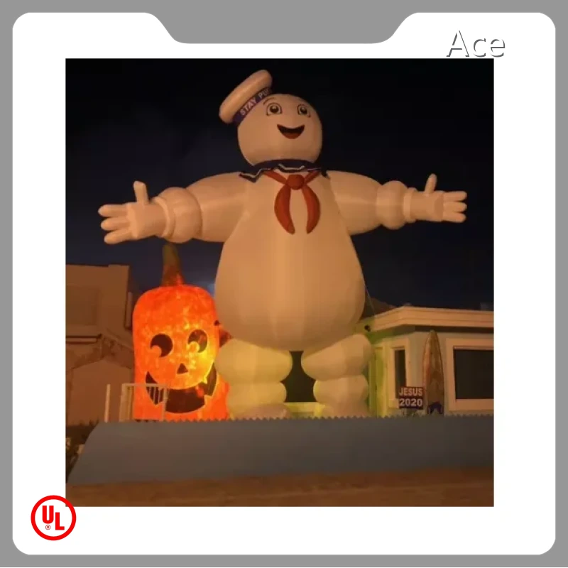Outdoor Decorative Giant Customized Strong Inflatable Ghostbusters For Halloween 1