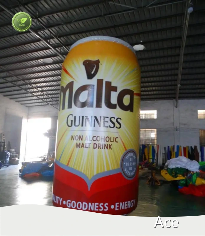 Brand Marketing Giant Bottle Balloon Custom Inflatable Beer Can Shape Hleilum Balloon For Promotion 1