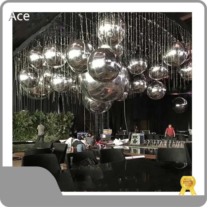 Pvc Floating Balloon Large Event Decoration Esferas Inflables Gigantes De Navidad Globos De Pvc Gigantes Inflatable Mirror Ball 1