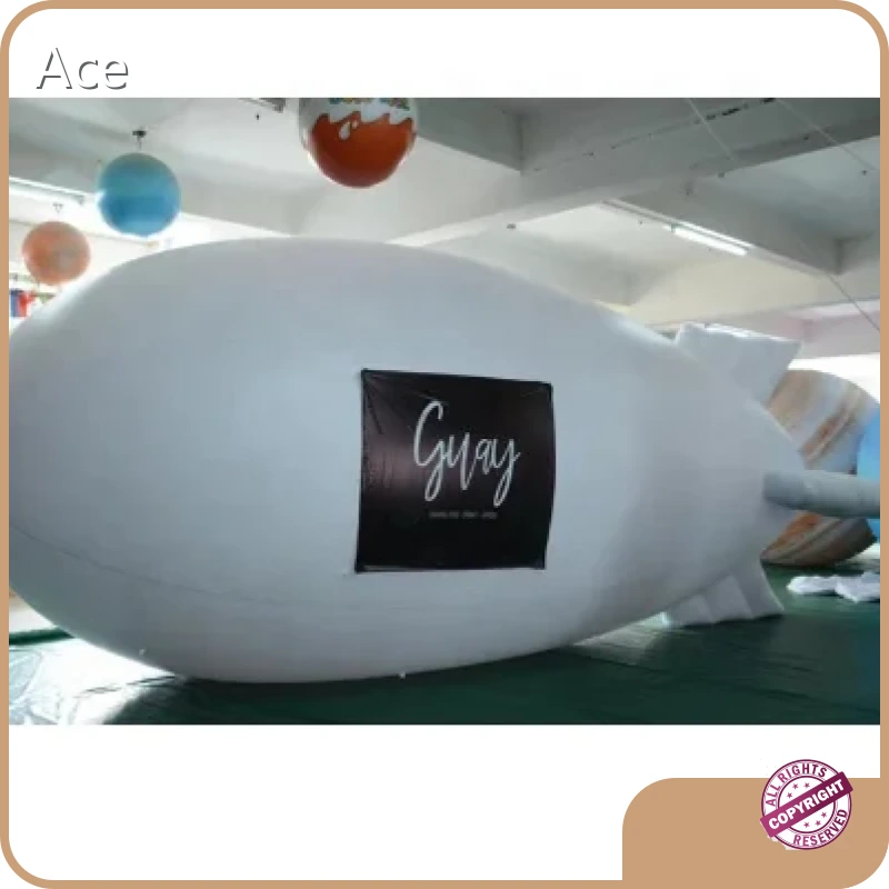 Top Quality Blimp/airplane Model,Large Inflatable Helium Zeppelin Balloons For Promotion 1