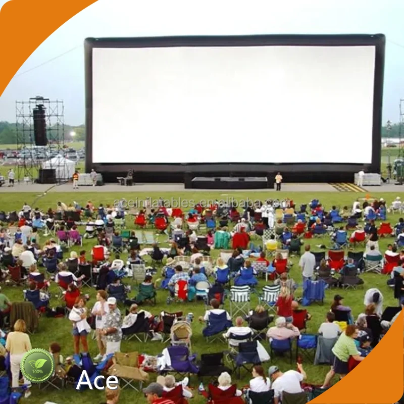 Good Price Theater Large Open Air Home Inflatable Projector Movie Screen For Fun 1
