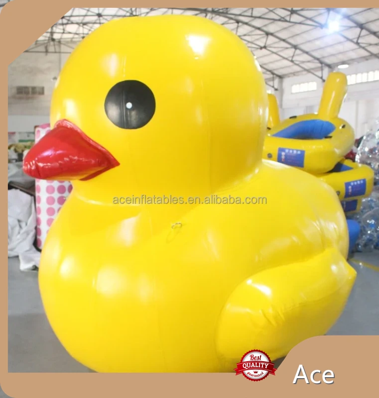 Giant Decoration Inflatable Yellow Duck Balloon For Outdoor Events 1