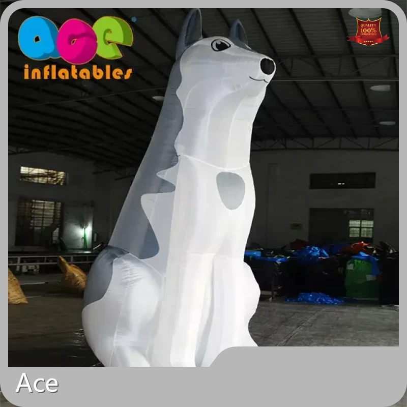 Outdoor Decorative Giant Customized Strong Wolf Inflatable For Sale 1
