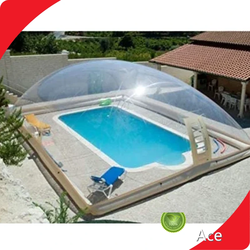 Winter Inflatable Water Above Ground Swimming Pool Solar Sun Dome Cover Tent Enclosure For Sale 1