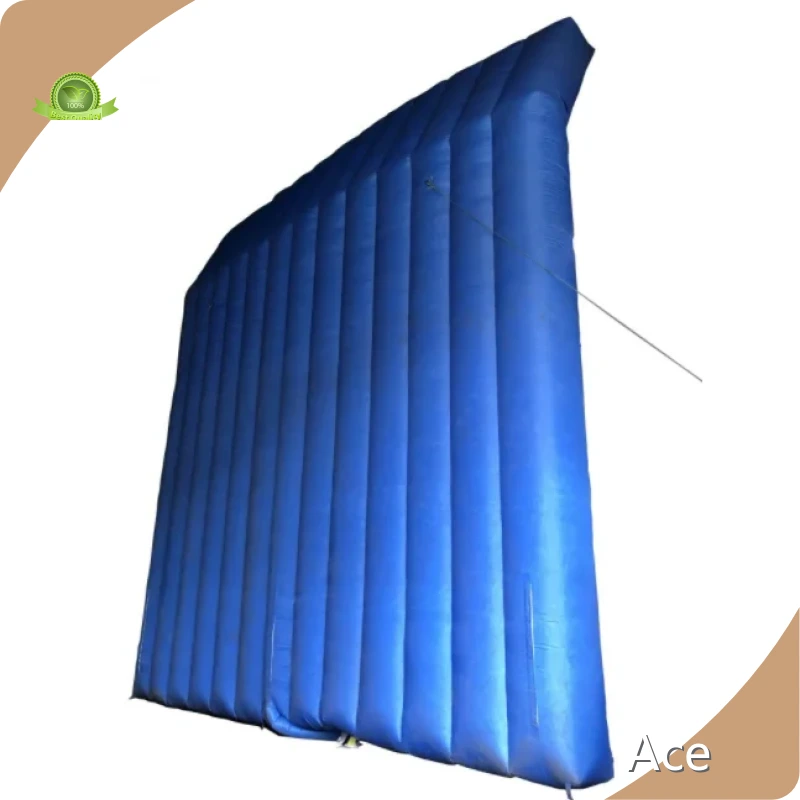Lightweight And Easy To Set Up Temporary Inflatable Noise Barrier Of (oxford Fabric) For Storage Or Transportation 1
