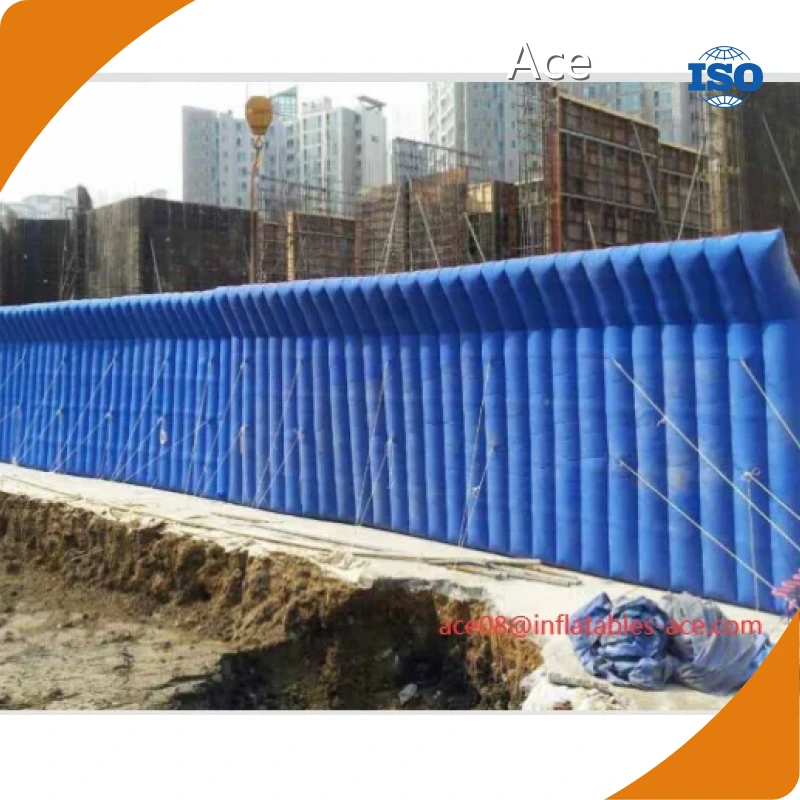 Sound Festival Use Portable Lightweight Oxford Noise Control Noise Barrier Inflatable Noise Barriers Inflatable Wall 1