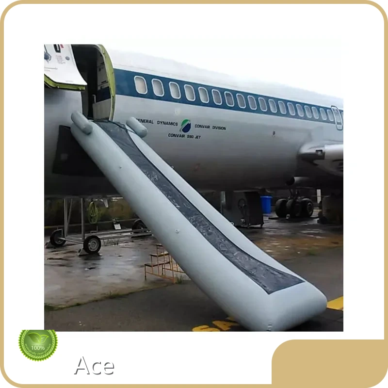 Customized Emergency Safety Training Inflatable Escape Slide For Sale 1