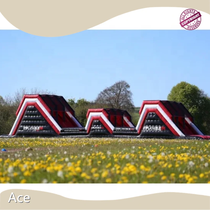 Inflatable 5k Obstacle Course,Crazy Game Inflatable 5k Run For Outdoor Event 1