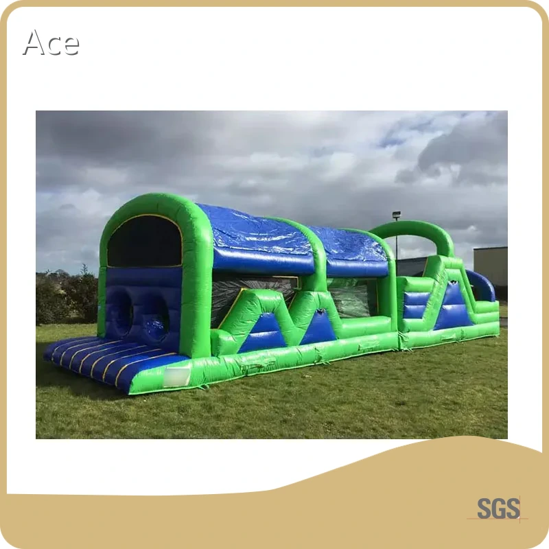 Kid Adult Commercial Game Equipment China Inflatable Obstacle Course For Sale 1