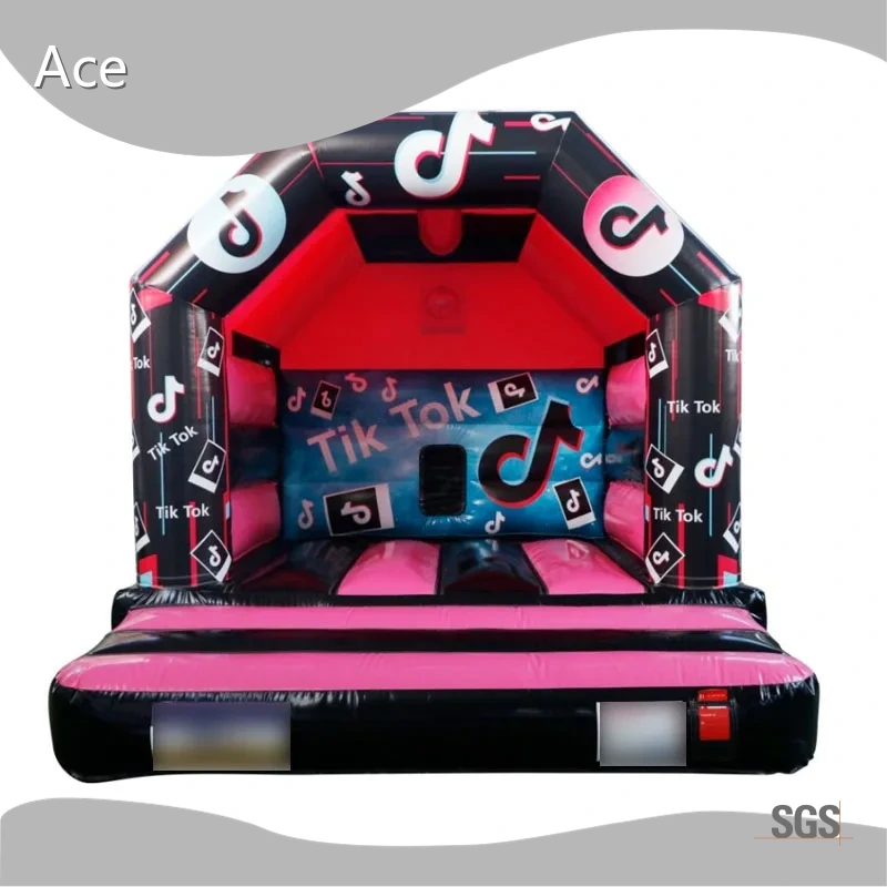 Commercial Outdoor Inflables-y-brincolin Inflatable Bouncy Castle Bouncing Castle Tiktok Inflatable Bouncer Bounce House 1