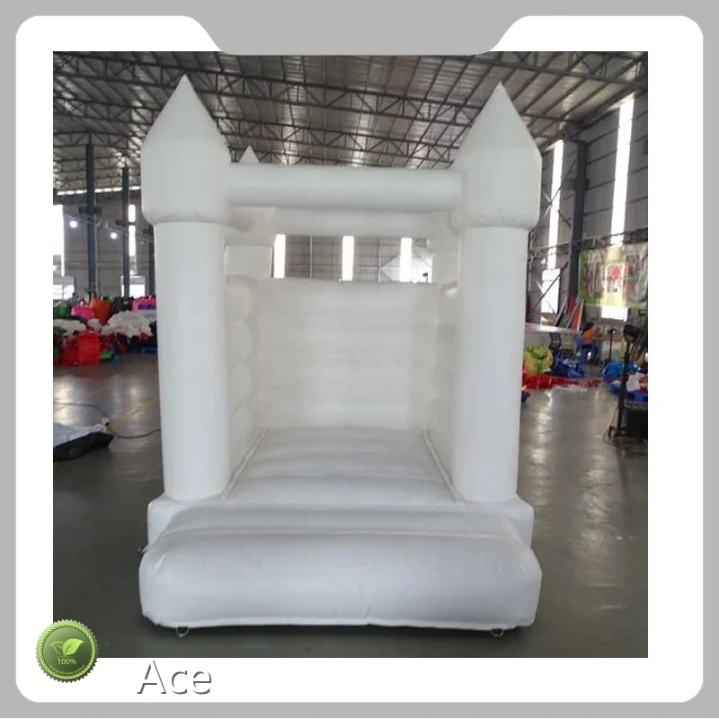 Commercial Wedding Inflatable Jumping Castle Pastel Inflatable Bouncy Castle Bounce House White Mini Inflatable Bouncer 1